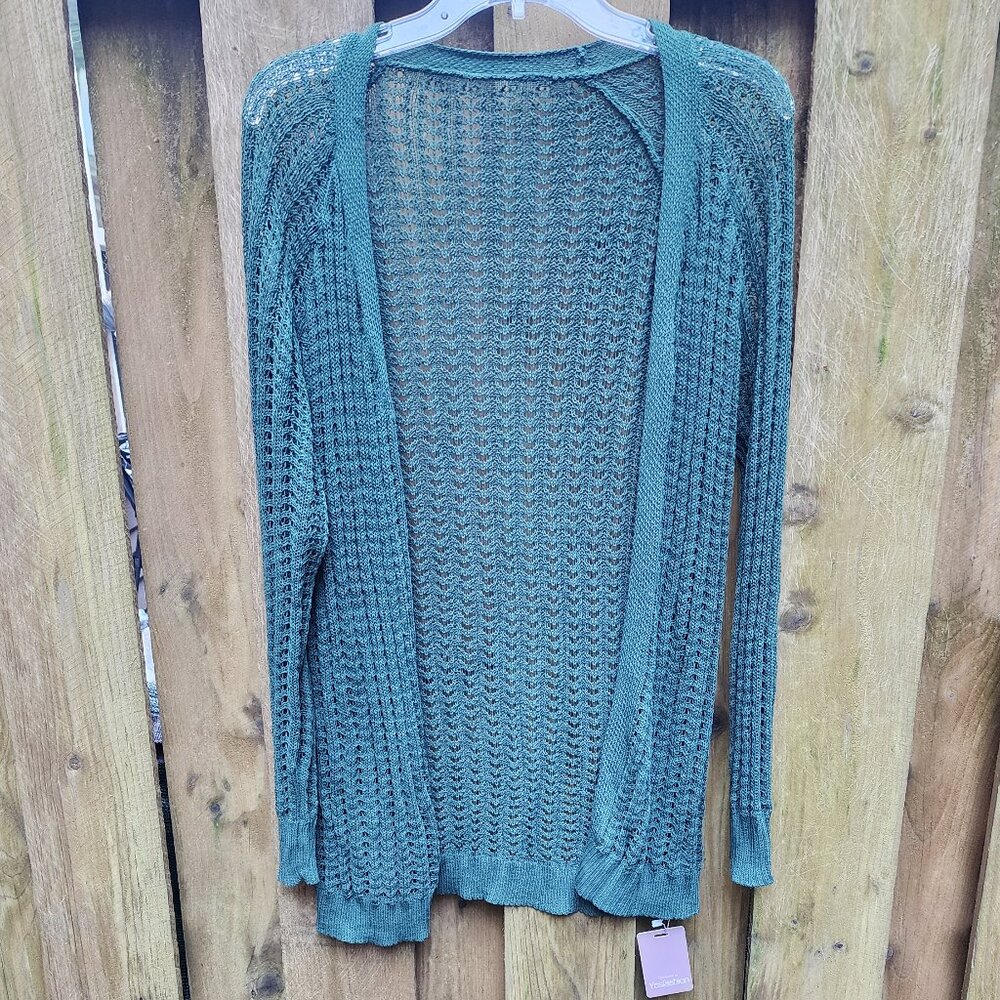 *NWT* Women's Yes Fashion XL open front sweater